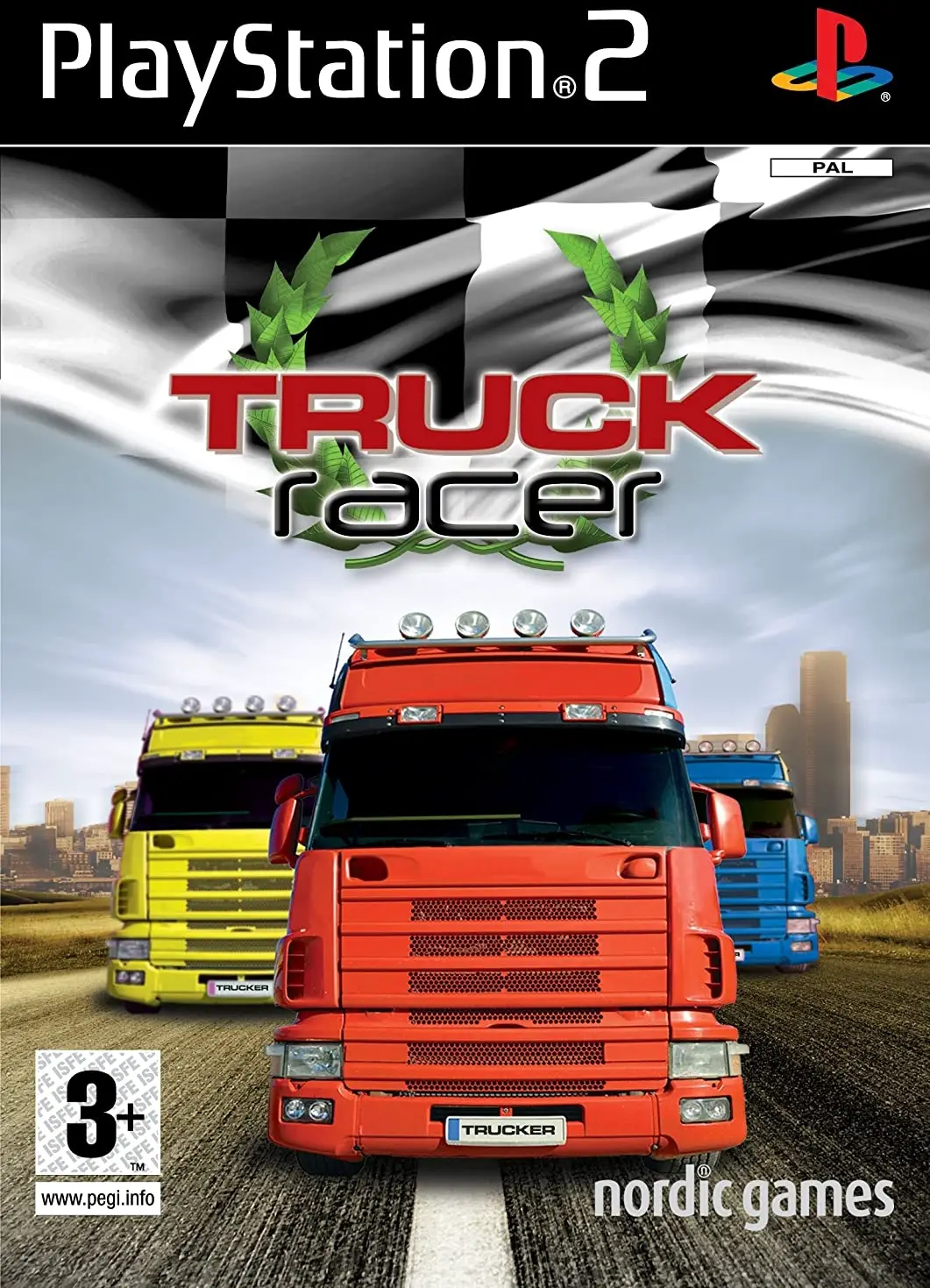 Capa de Truck Racer