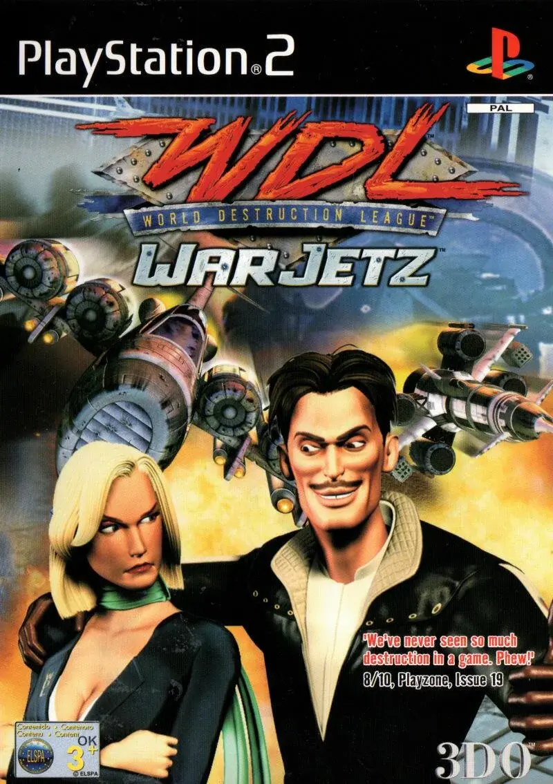 Capa de World Destruction League: WarJetz