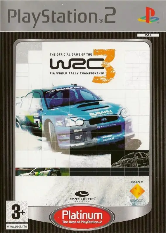 Capa de WRC 3: World Rally Championship [Platinum]