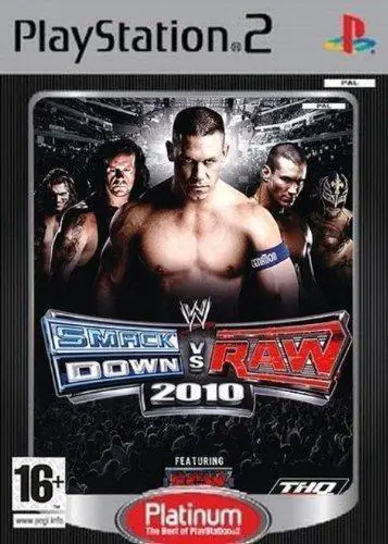 Capa de WWE SmackDown vs. Raw 2010 [Platinum]
