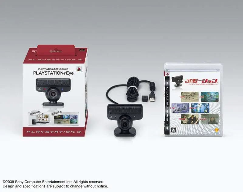 Capa de Playstation Eye + Memo-tion Bundle