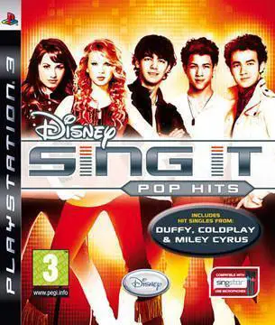Capa de Disney Sing It: Pop Hits