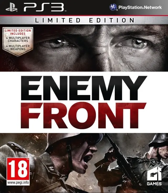 Capa de Enemy Front - Limited Edition