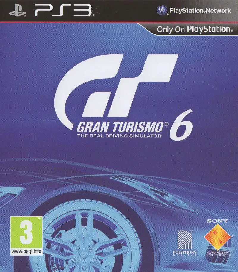 Capa de Gran Turismo 6