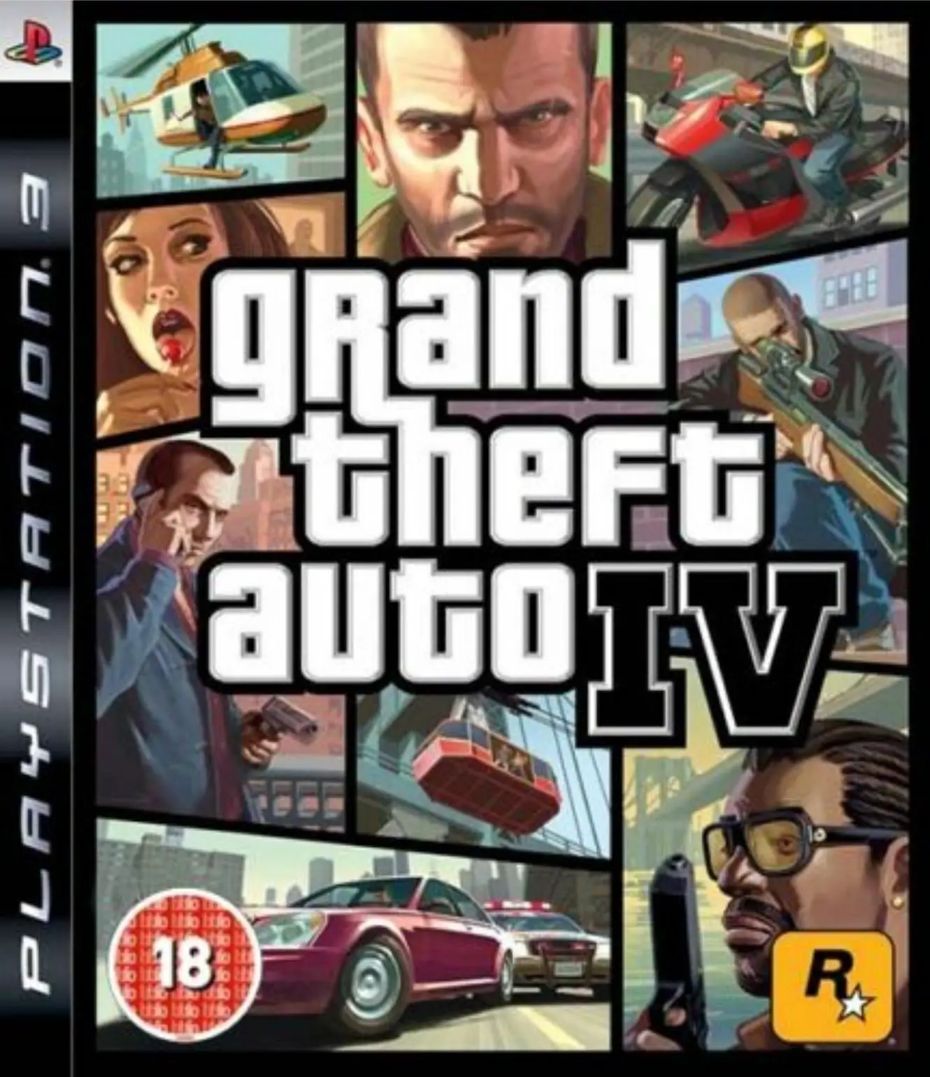 Capa de Grand Theft Auto IV