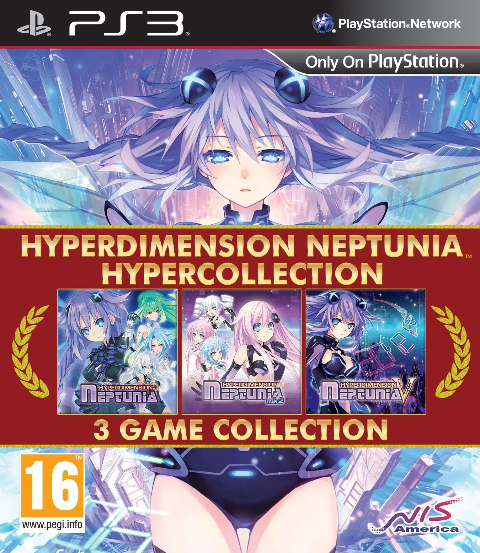 Capa de Hyperdimension Neptunia Hypercollection