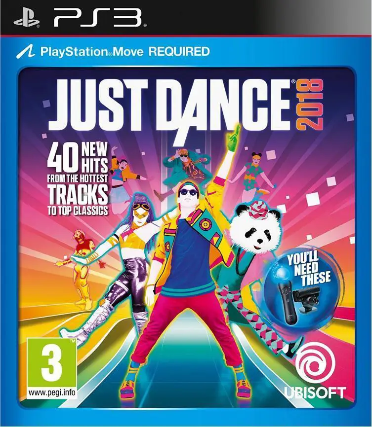 Capa de Just Dance 2018