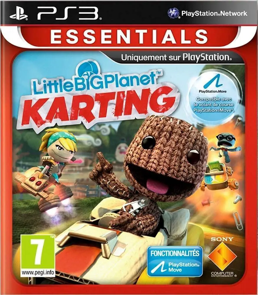 Capa de LittleBigPlanet Karting [Essentials]