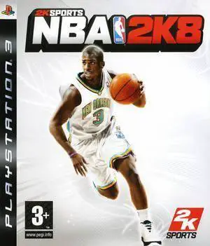 Capa de NBA 2K8