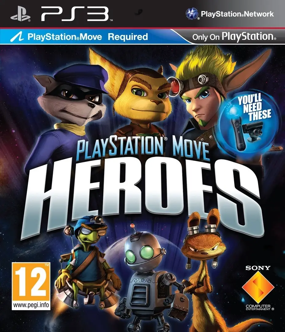 Capa de PlayStation Move Heroes