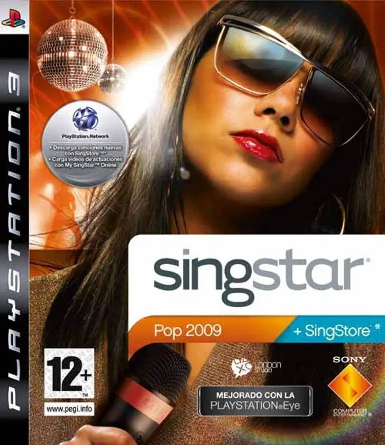 Capa de SingStar Pop Edition