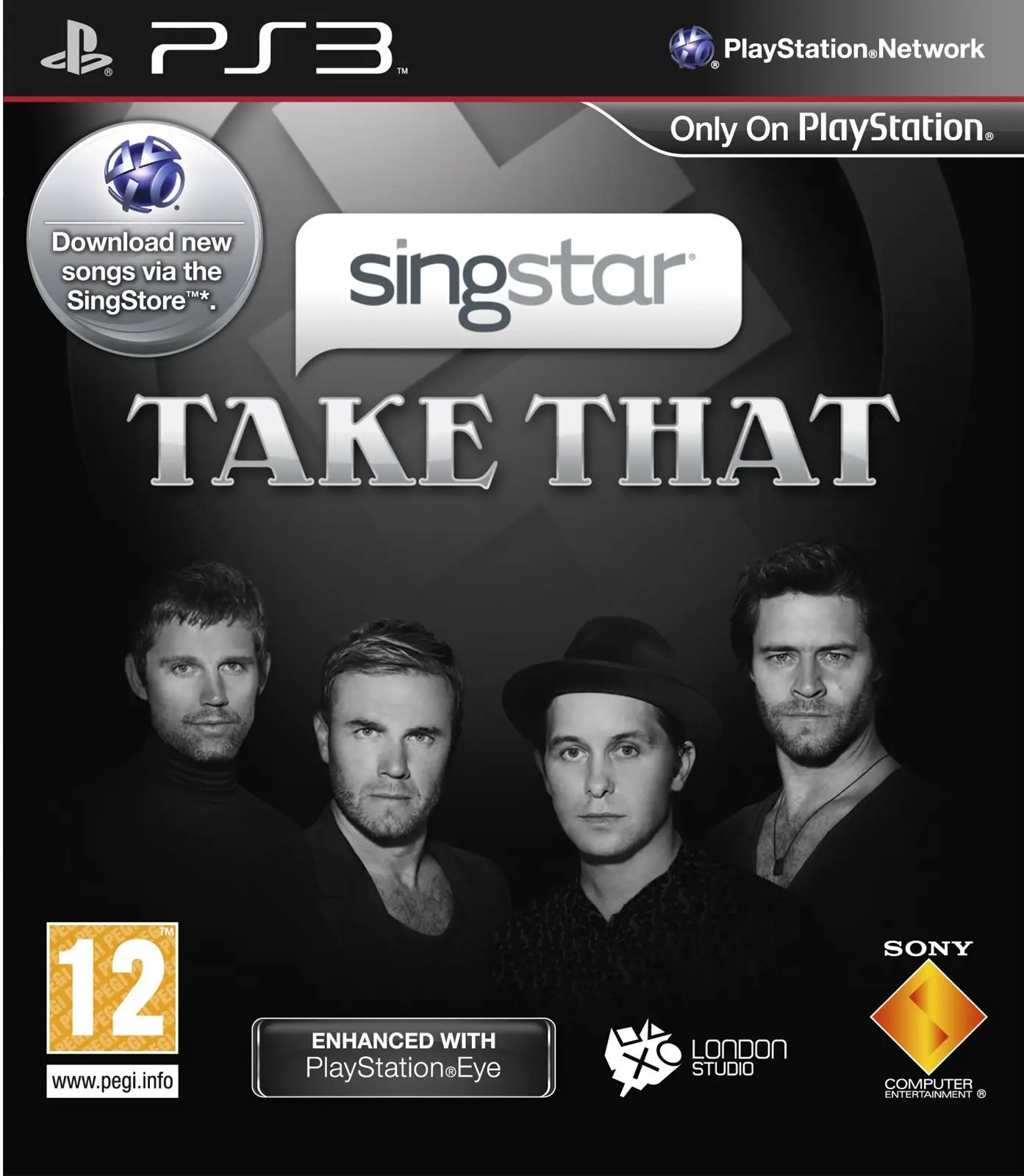 Capa de SingStar Take That