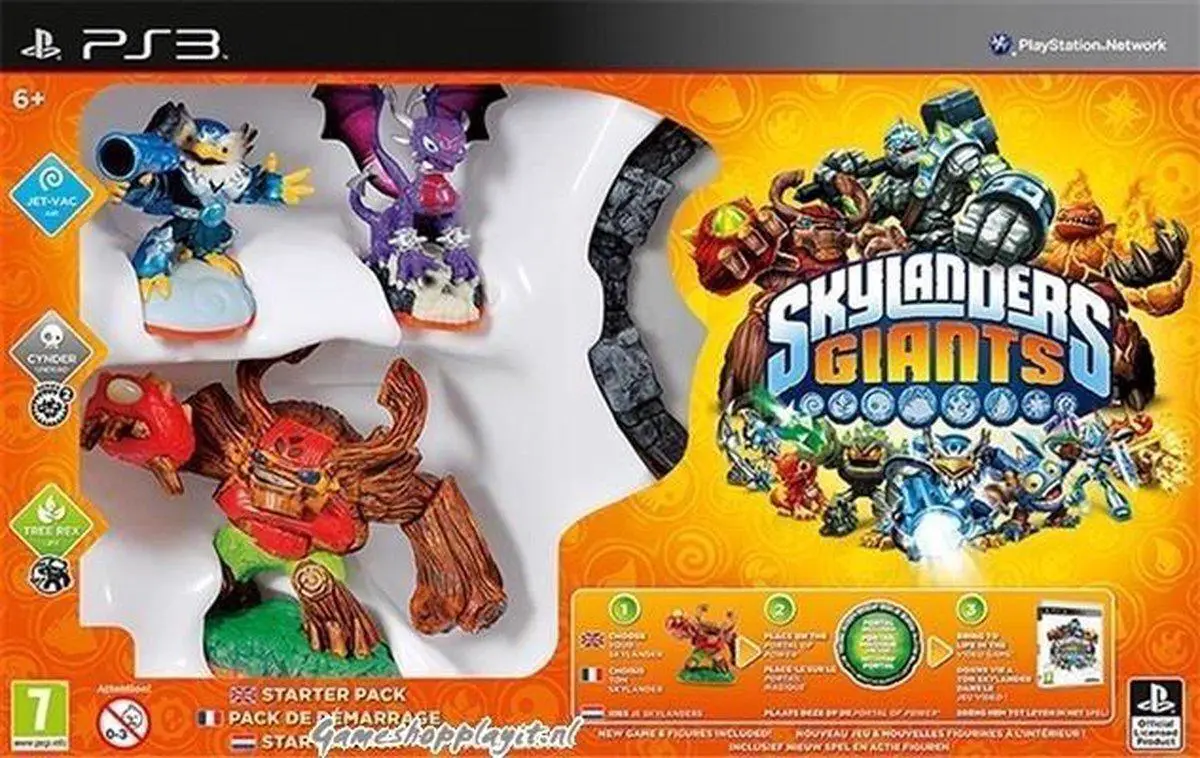 Capa de Skylanders Giants [Starter Pack]