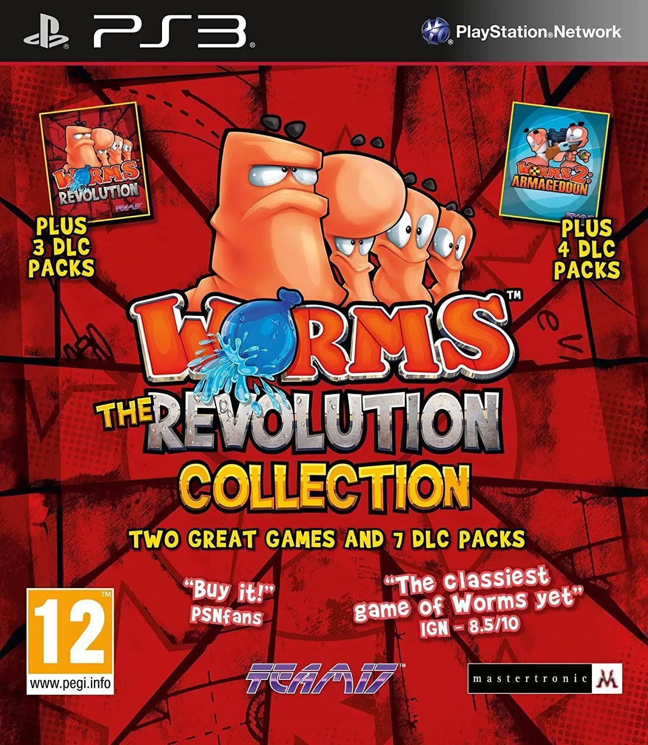 Capa de Worms: The Revolution Collection