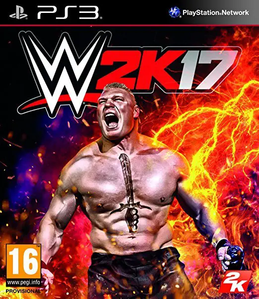 Capa de WWE 2K17