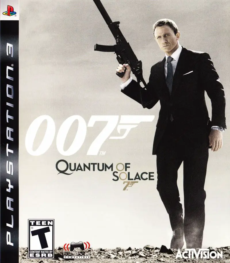 Capa de 007: Quantum of Solace