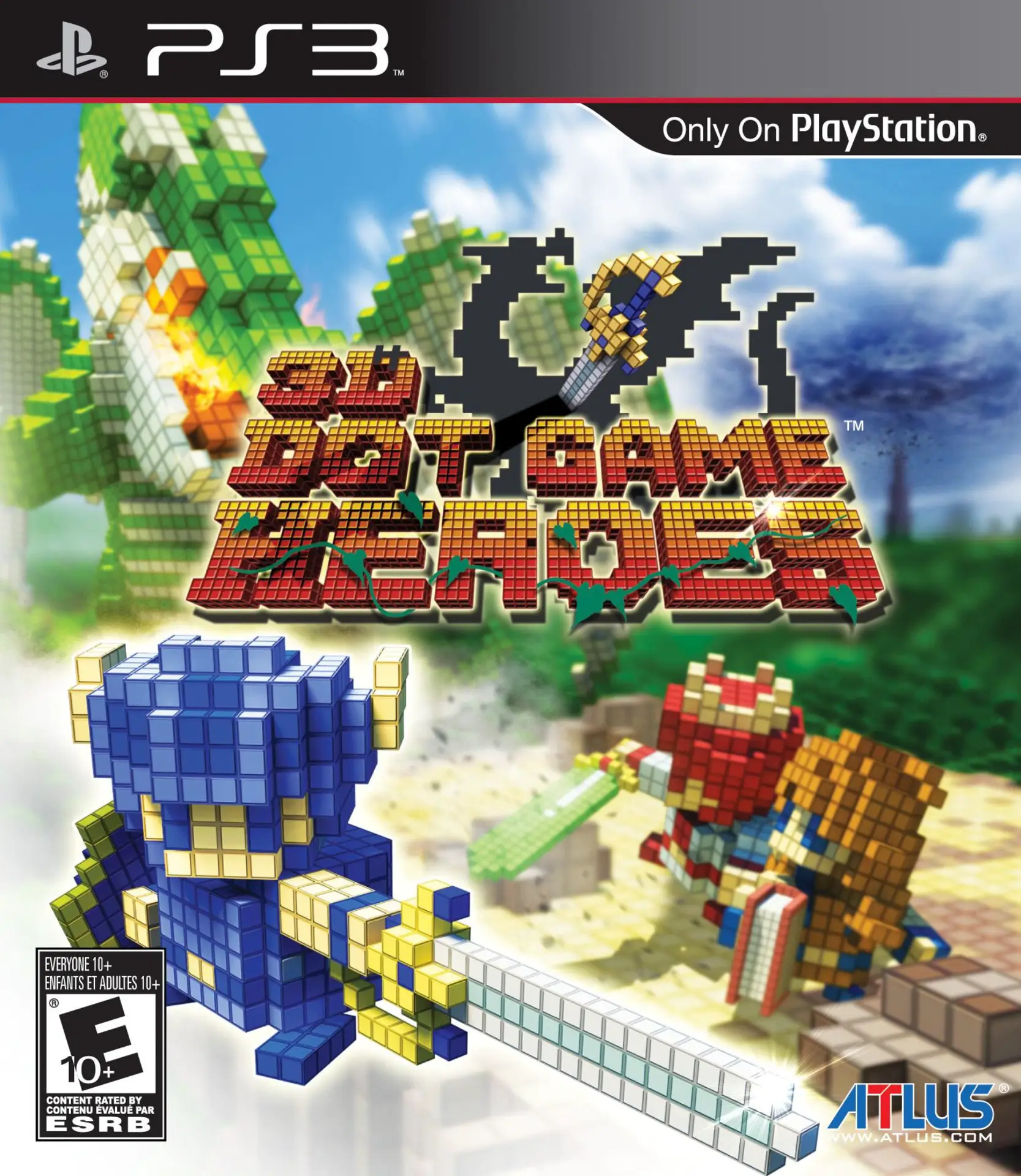 Capa de 3D Dot Game Heroes