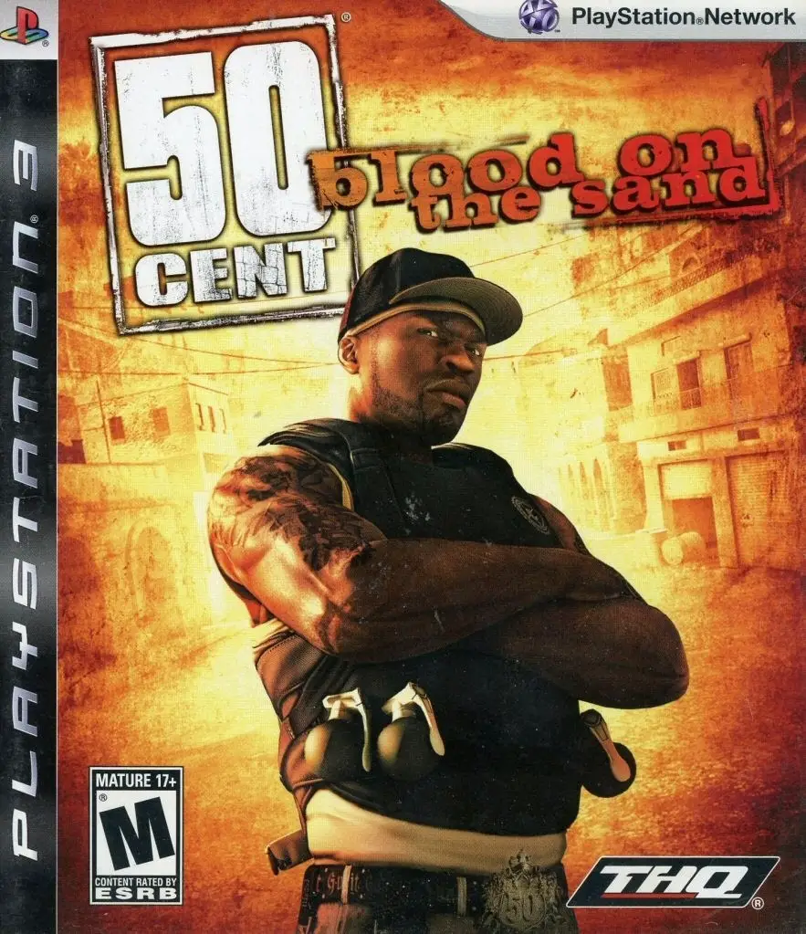 Capa de 50 Cent: Blood on the Sand