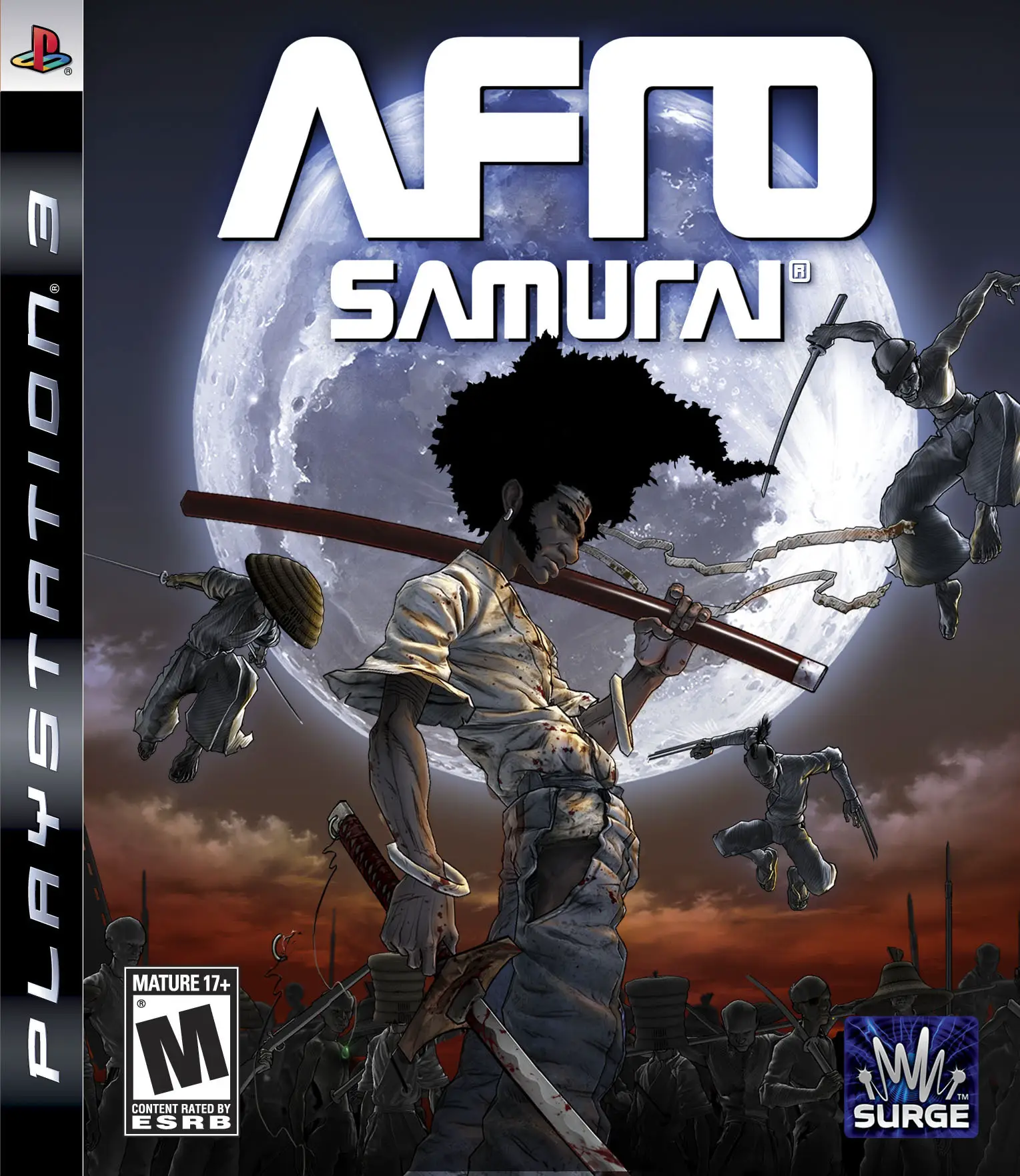 Capa de Afro Samurai