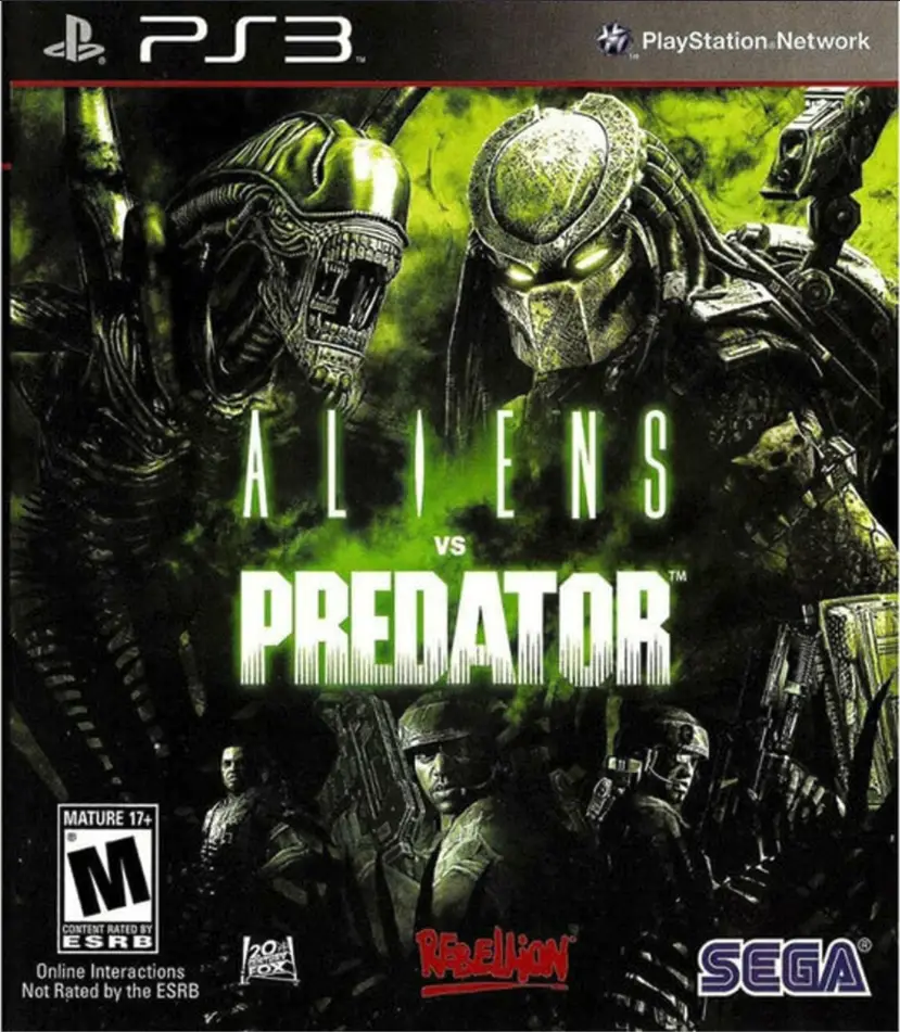 Capa de Aliens vs Predator