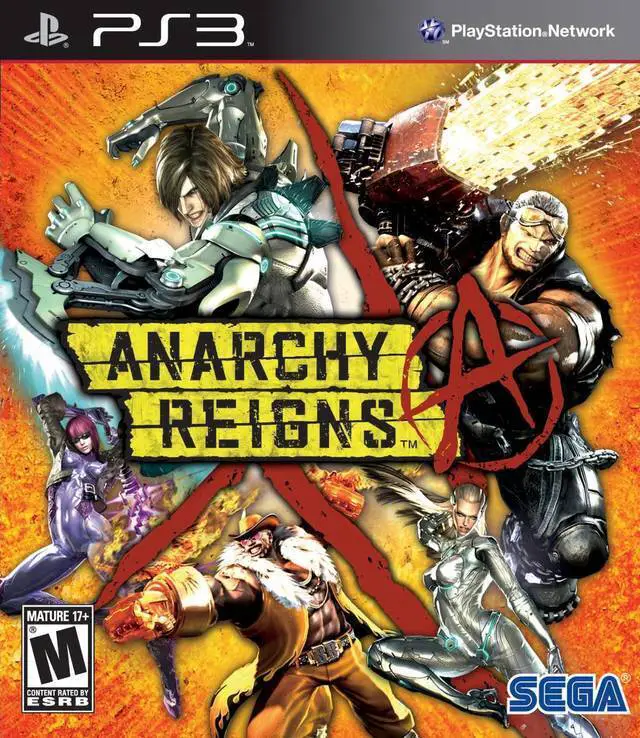 Capa de Anarchy Reigns