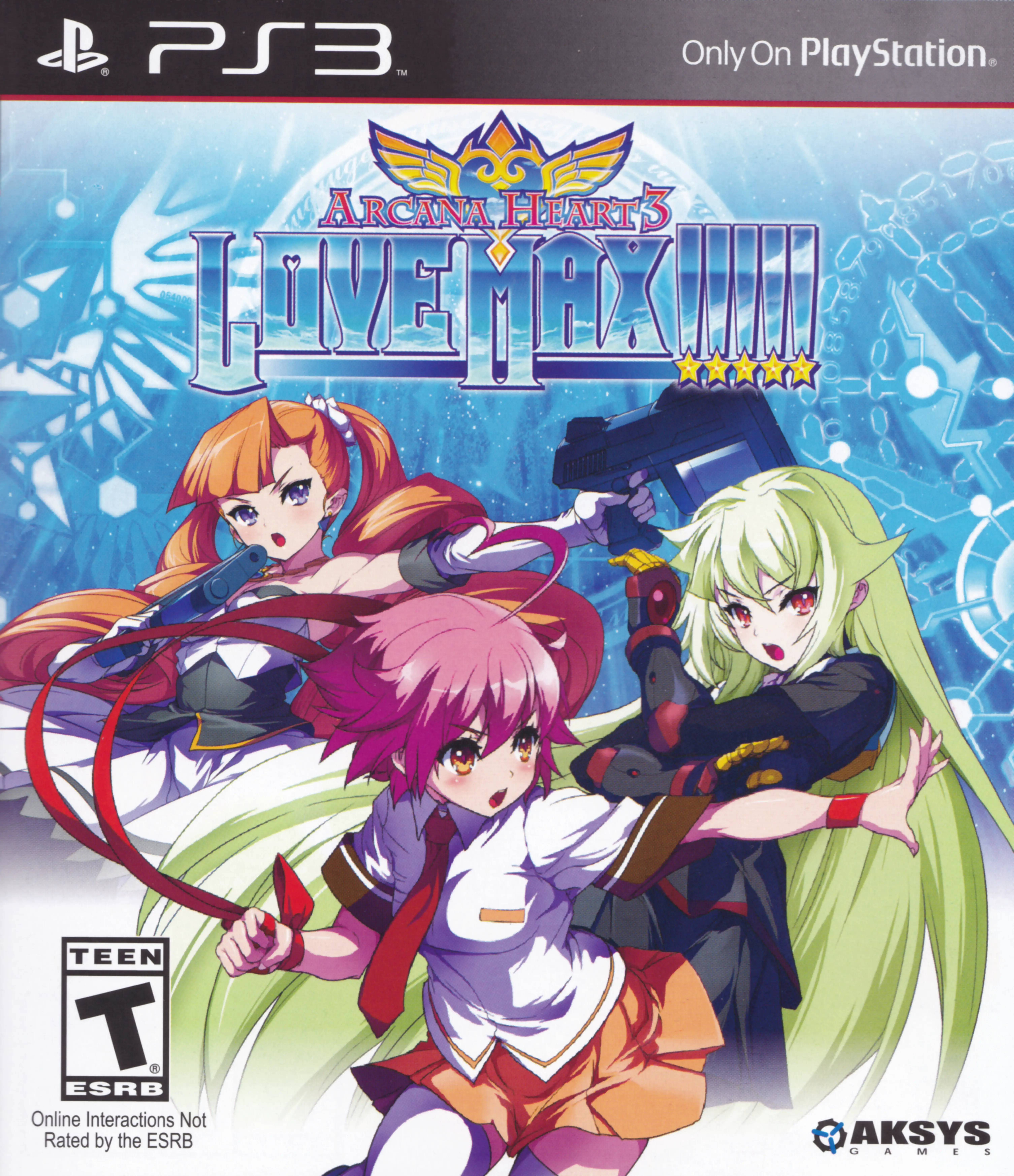 Capa de Arcana Heart 3: Love Max!!!!!