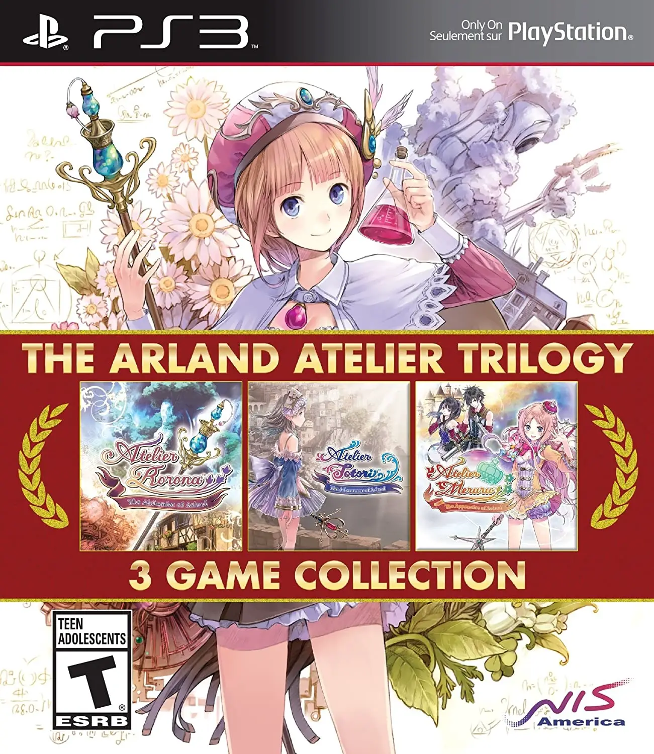 Capa de Arland Atelier Trilogy