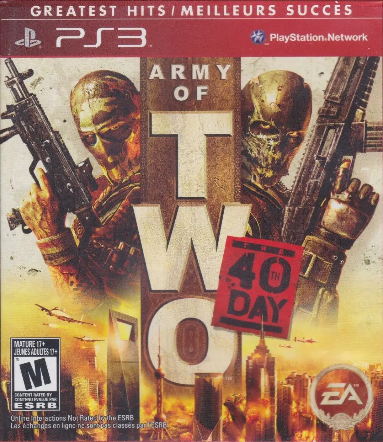 Capa de Army of Two: The 40th Day [Greatest Hits]