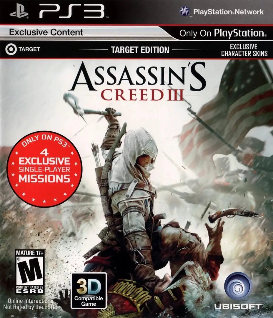 Capa de Assassin's Creed III [Target Edition]