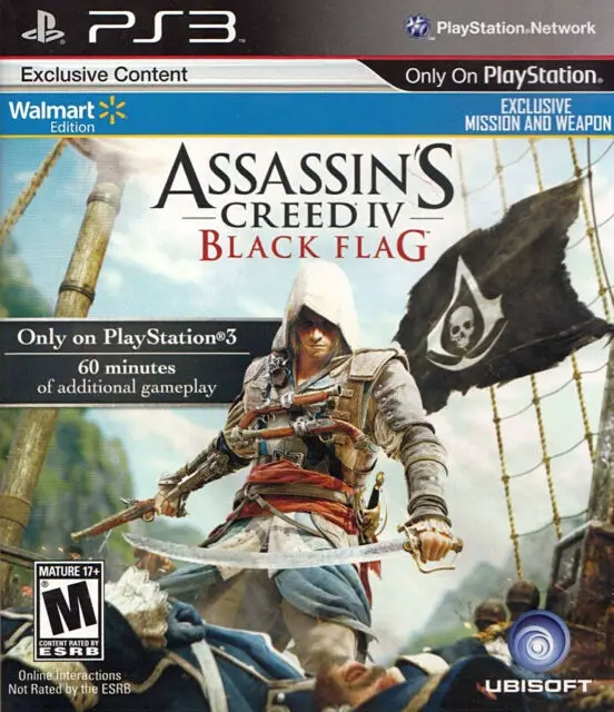 Capa de Assassin's Creed IV: Black Flag [Walmart Edition]
