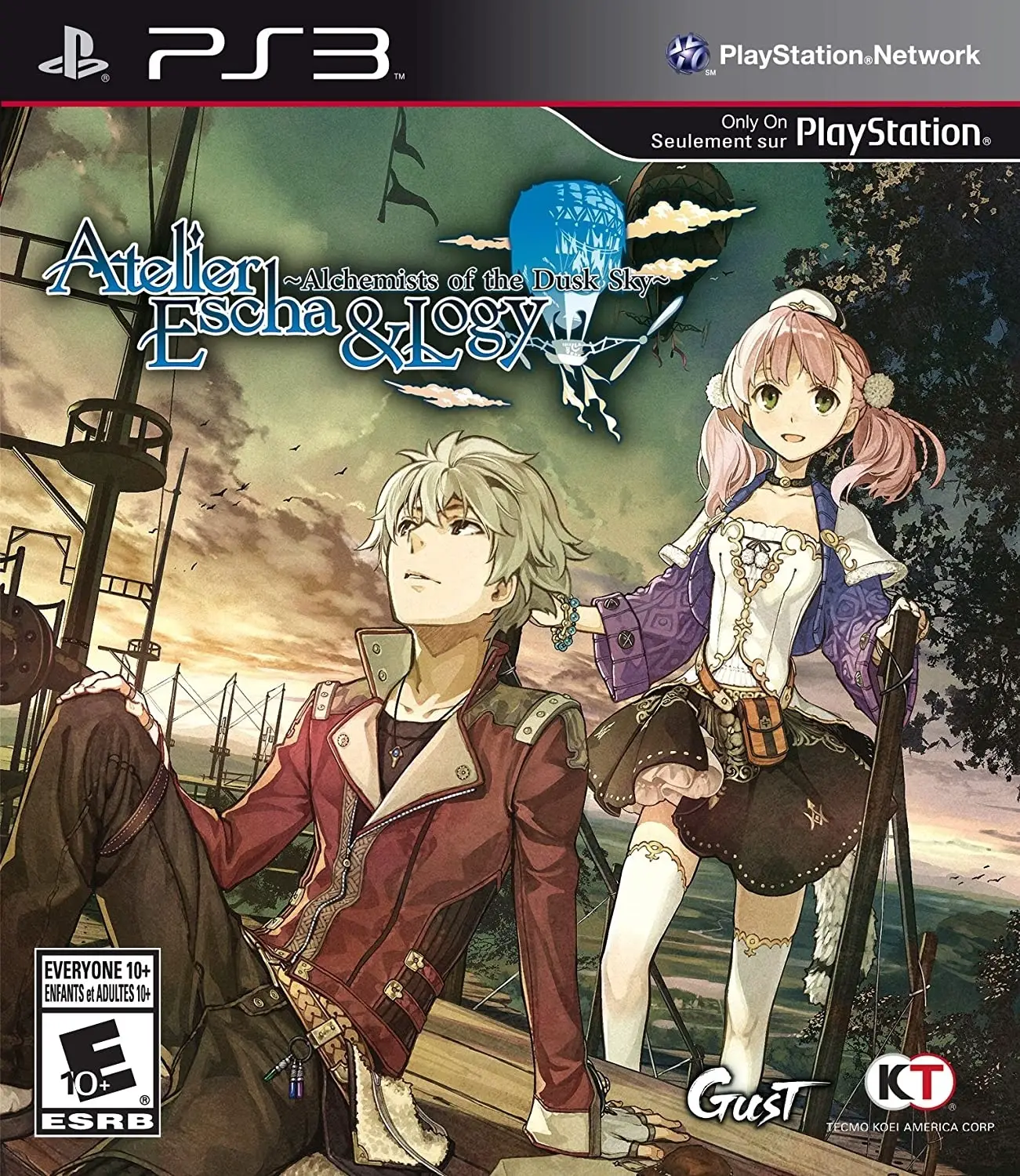 Capa de Atelier Escha & Logy: Alchemists of the Dusk Sky
