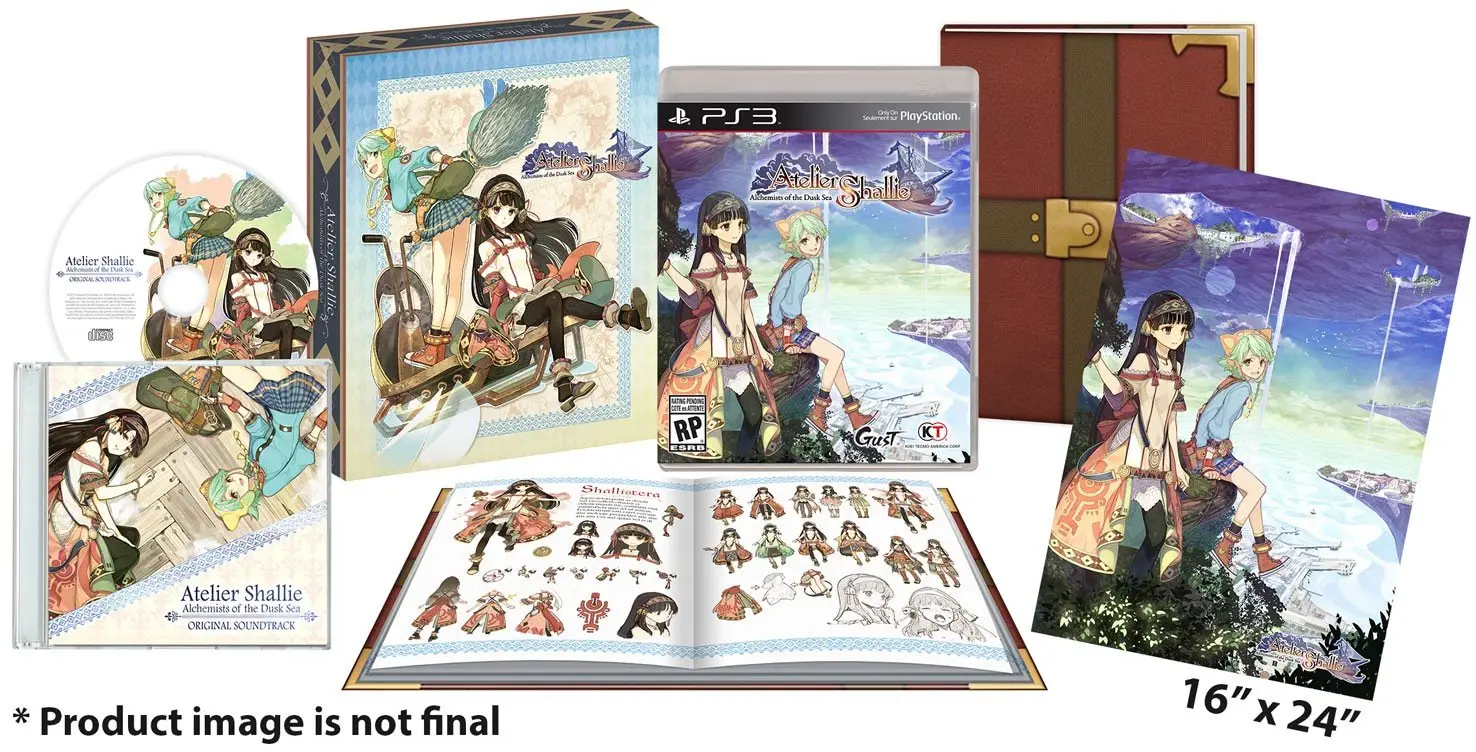 Capa de Atelier Shallie: Alchemists of the Dusk Sea [Limited Edition]