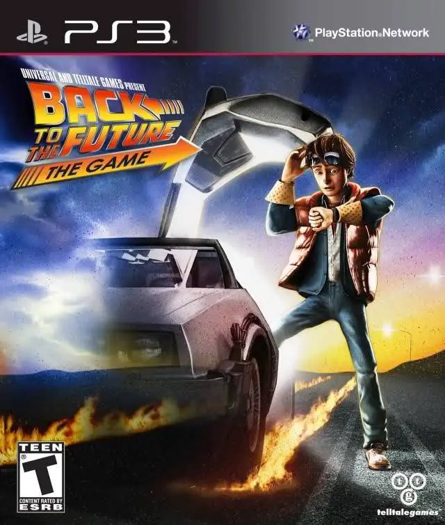 Capa de Back to the Future: The Game