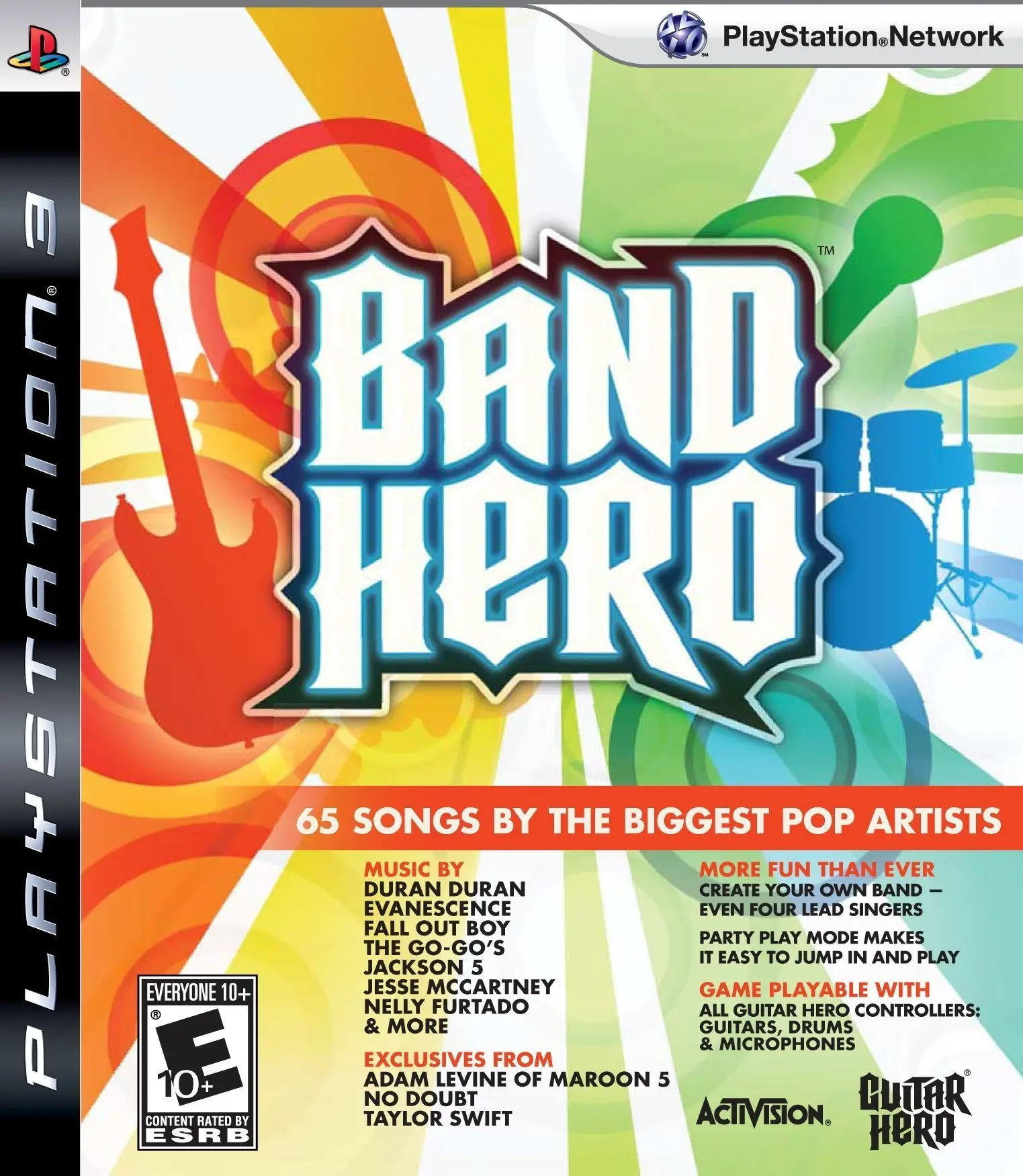 Capa de Band Hero