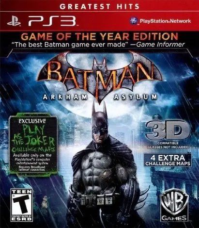 Capa de Batman: Arkham Asylum [Game of the Year Edition] [Greatest Hits]