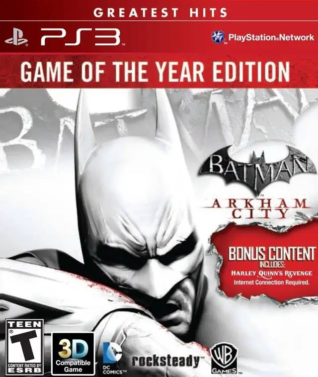 Capa de Batman: Arkham City [Game of the Year Edition] [Greatest Hits]
