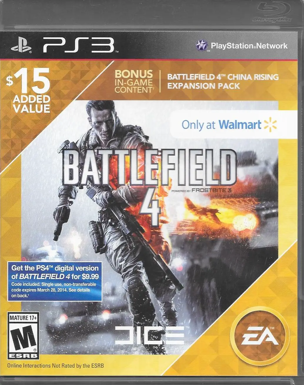 Capa de Battlefield 4 [Walmart Edition]