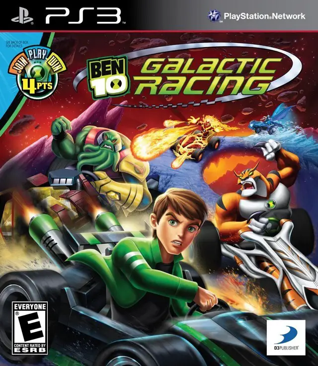 Capa de Ben 10: Galactic Racing