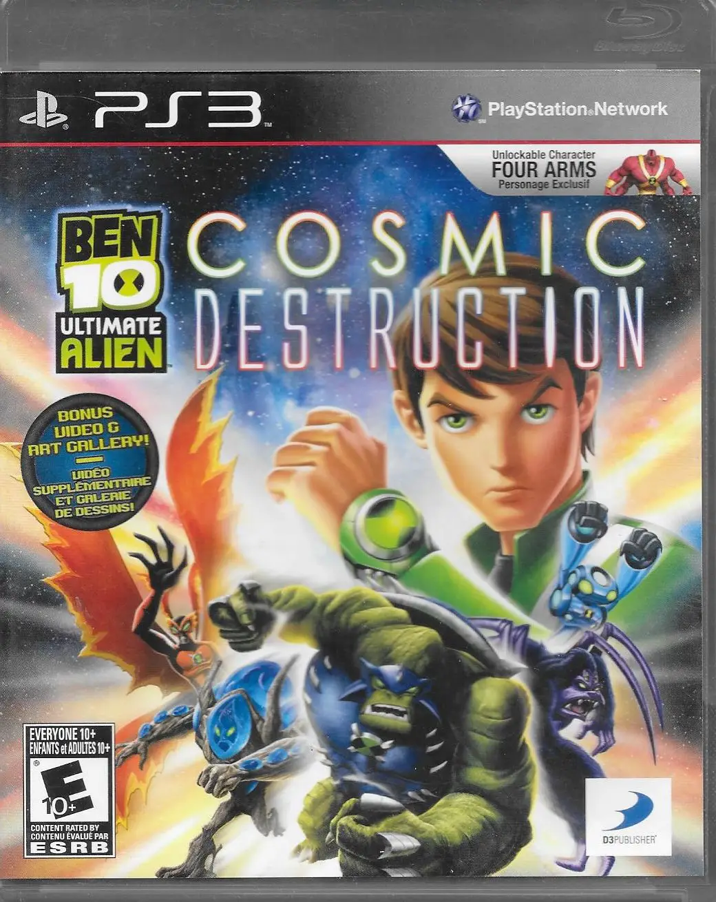 Capa de Ben 10 Ultimate Alien: Cosmic Destruction