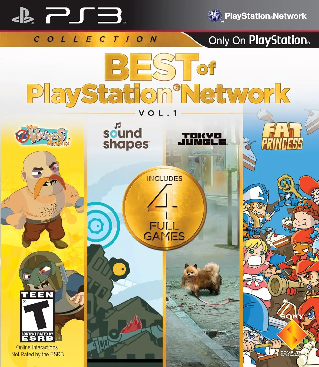 Capa de Best of PlayStation Network Vol. 1