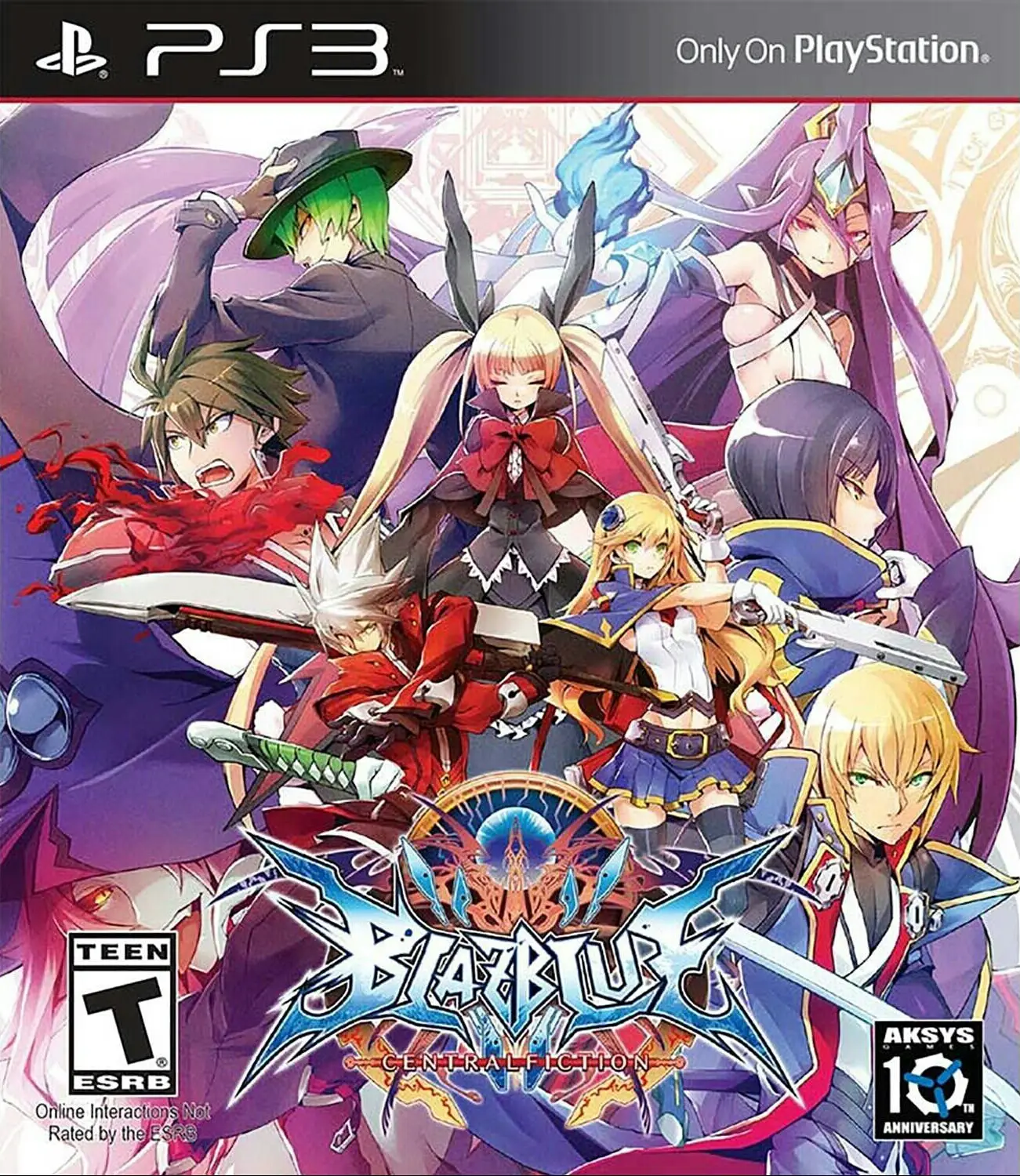Capa de BlazBlue: Central Fiction