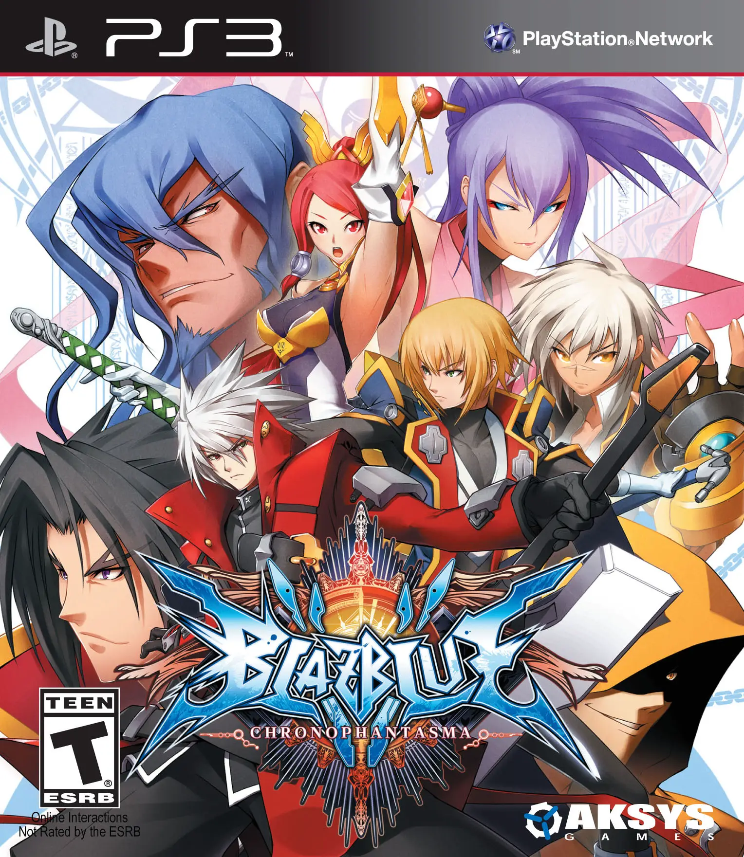 Capa de BlazBlue: Chrono Phantasma