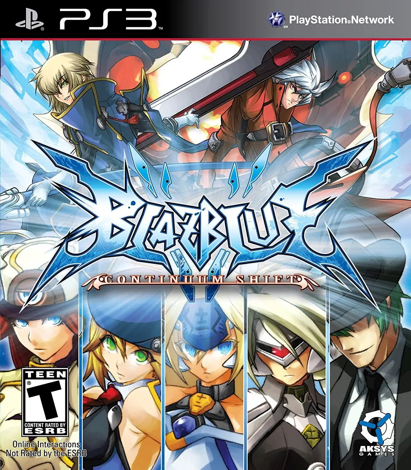 Capa de BlazBlue: Continuum Shift