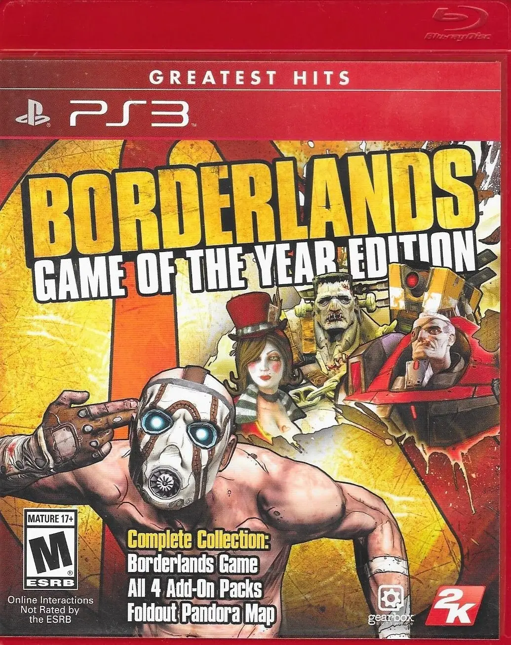 Capa de Borderlands [Game of the Year Edition] [Greatest Hits]