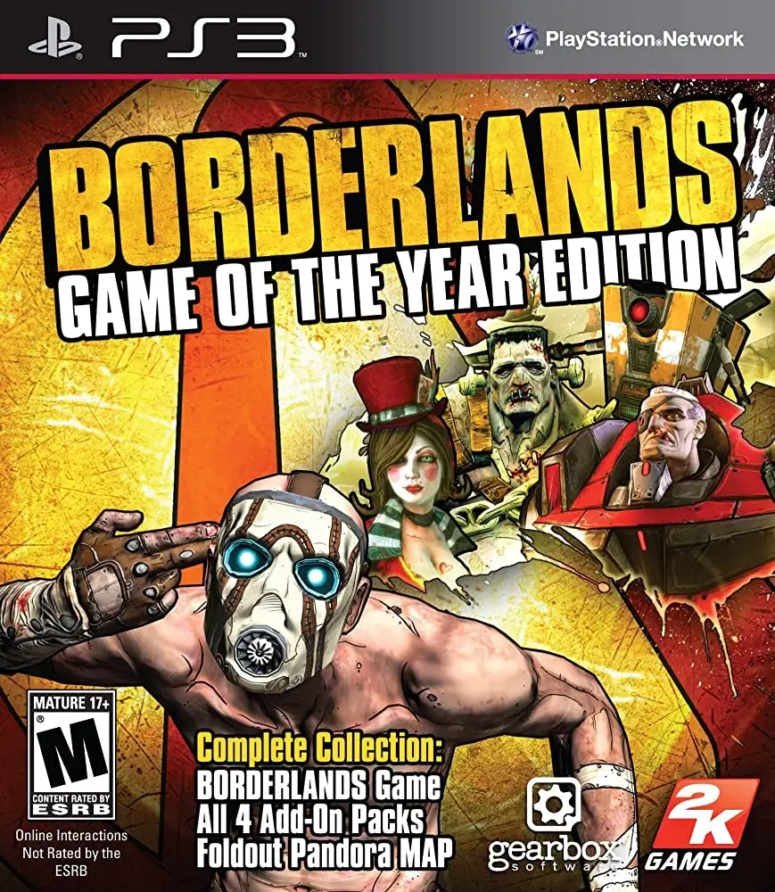 Capa de Borderlands [Game of the Year Edition]