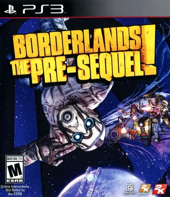 Capa de Borderlands: The Pre-Sequel