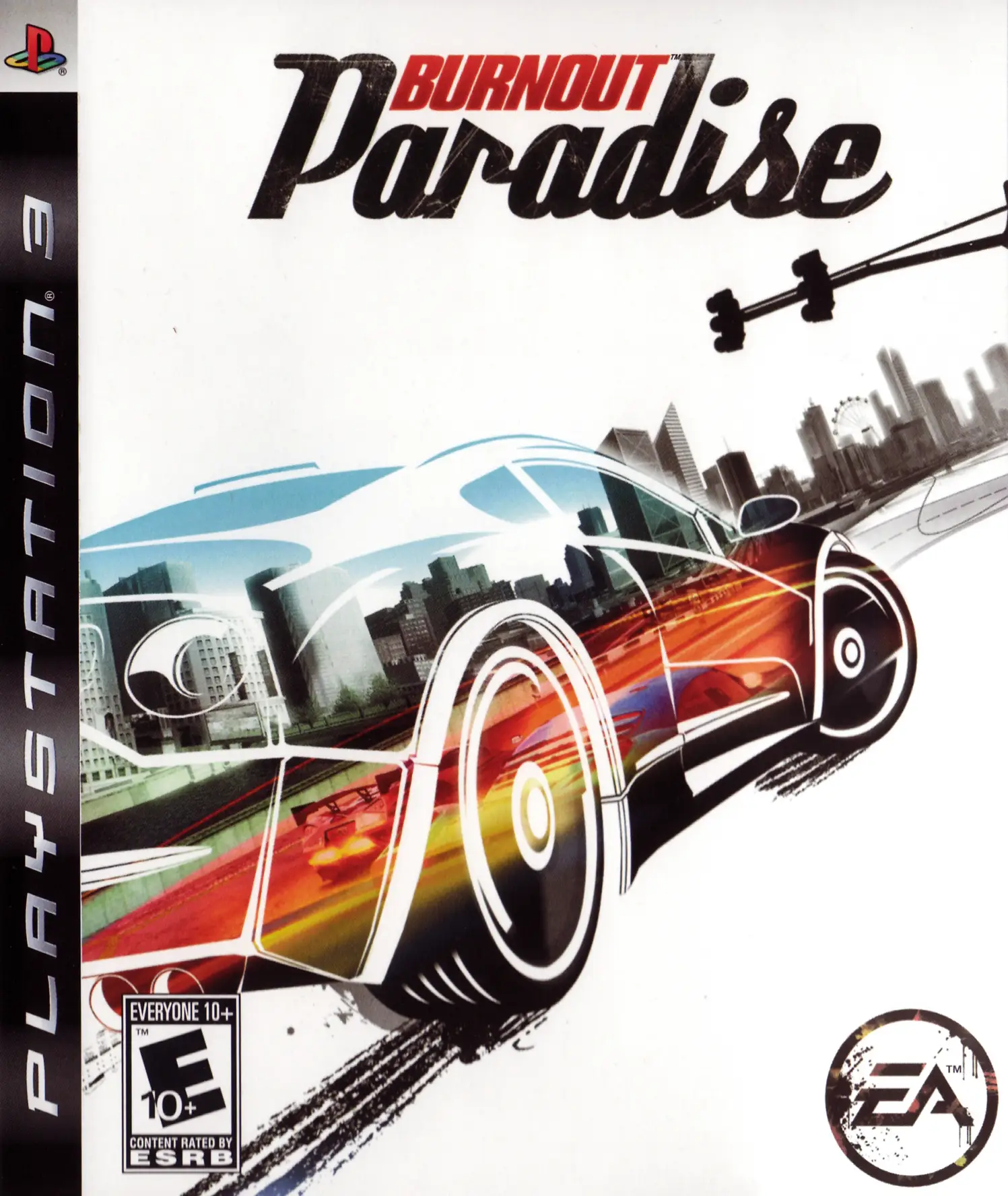 Capa de Burnout Paradise