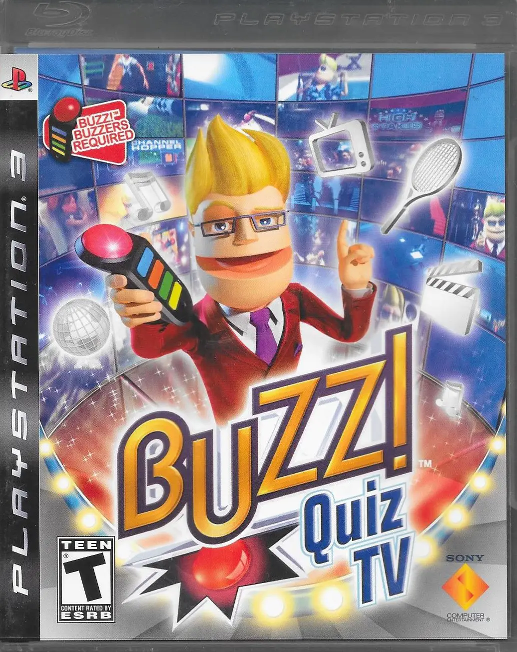 Capa de Buzz! Quiz TV
