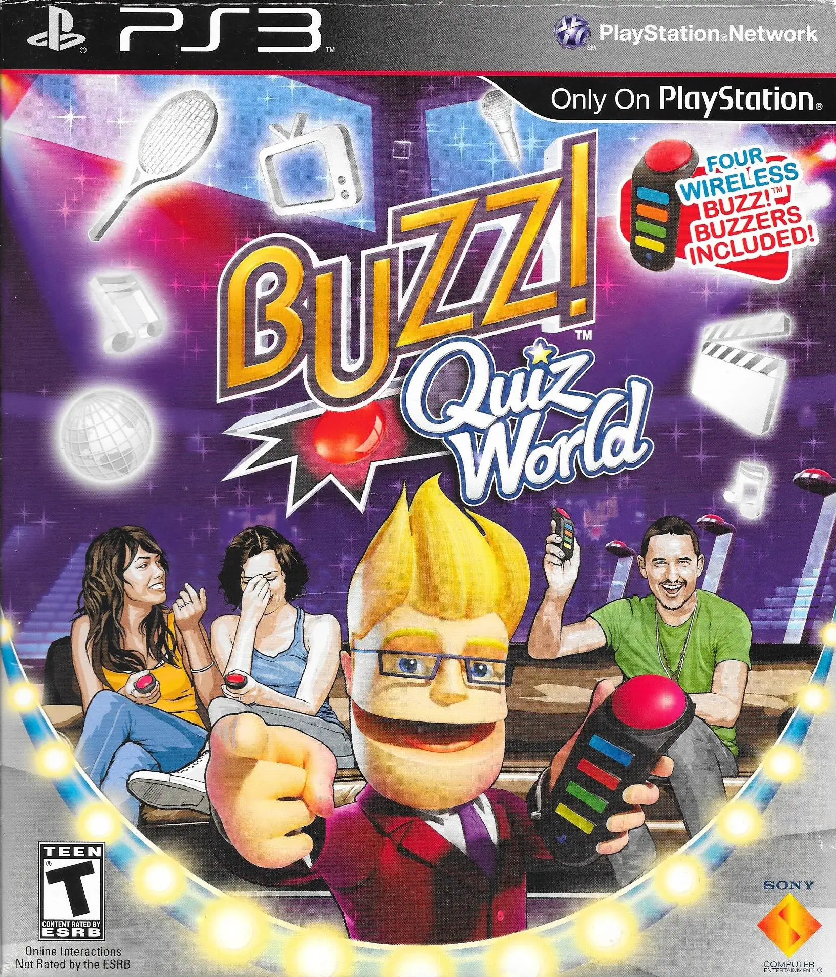 Capa de Buzz! Quiz World [Buzz! Buzzers Bundle]