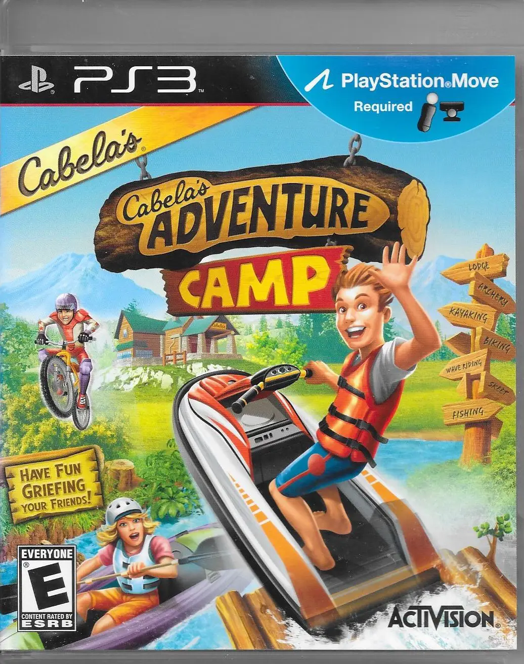 Capa de Cabela's Adventure Camp